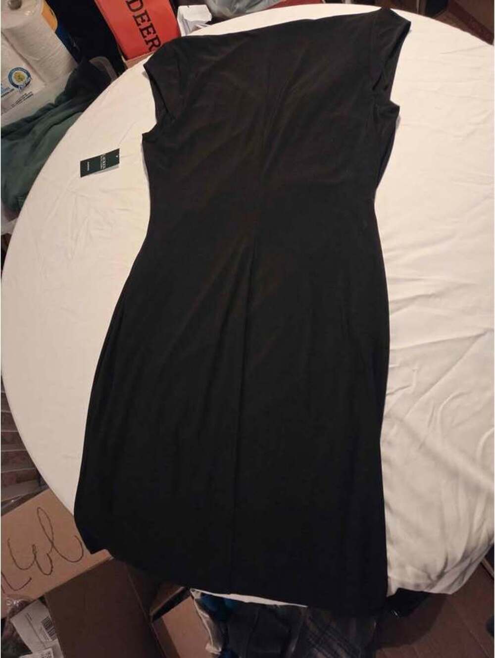Lauren Ralph Lauren Black Dress New with Tags Size 14 [COPY]